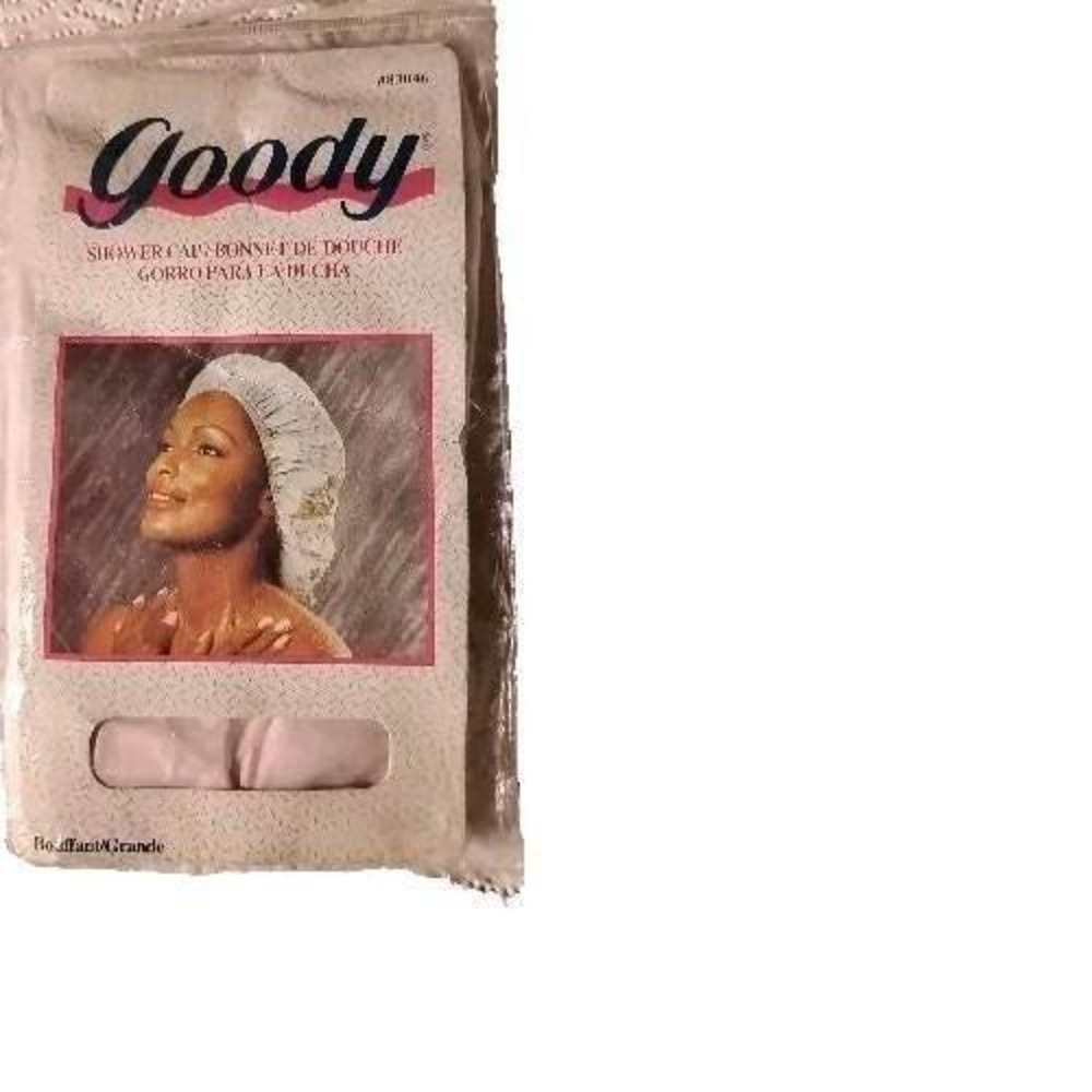 Vintage Pink Goody Shower‎ Cap - Bouffant Pastel Pattern? NOS NIP 1998 New, Rare